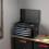 Casart Steel Tool Box Tool Chest Case with 6 Drawers & Top Storage-Black 7
