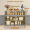 Casart Modern Storage Cabinet Kitchen Buffet Server Sideboard w/ Shelf-Grey 5