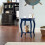 Casart Set of 2 End Table Bedside Table with Open Storage Shelf 7