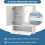Casart Wall-Mounted Bathroom Cabinet with Mirror Double Door Storage Cabinet 6