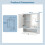 Casart Wall-Mounted Bathroom Cabinet with Mirror Double Door Storage Cabinet 2