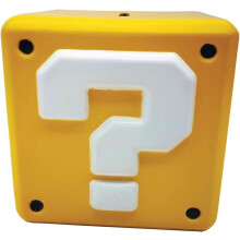 Sparschwein - PYRAMID INTERNATIONAL - Super Mario - Fragezeichenblock - Gelb - 12,3 cm - Zylindrisch