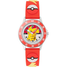 Peers Hardy - Pokemon Red 3D Time Teacher Strap Watch Merchandise