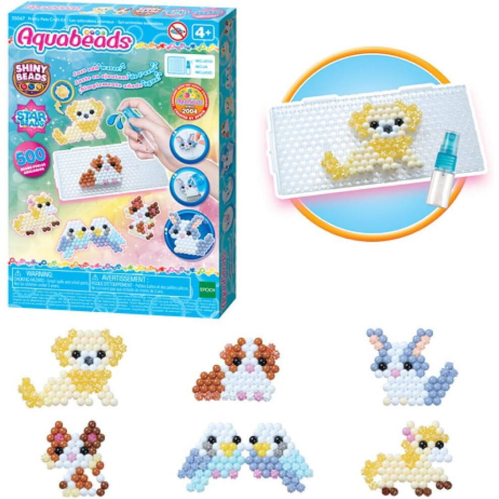 Epoch Aquabeads Pretty Pets Craft Kit Toy - Board Game