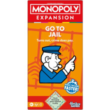 Monopoly Go To Jail Board Game