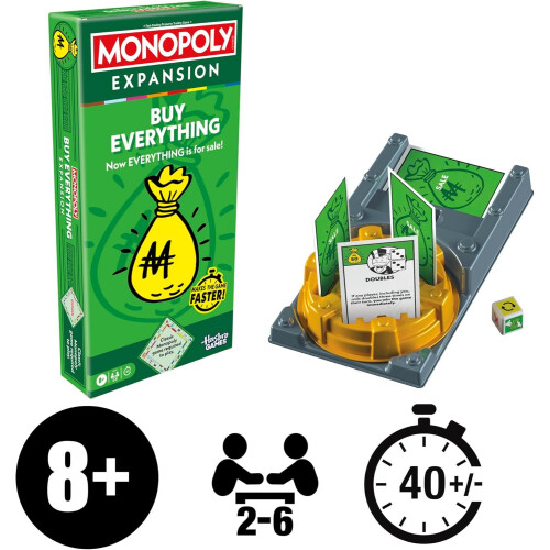 Hasbro Monopoly Buy Everything Board Game 1