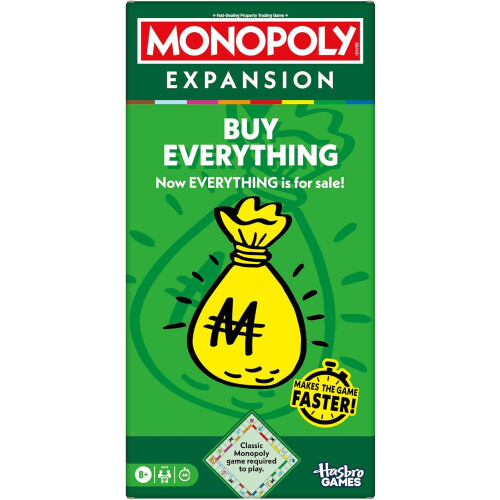 Hasbro Monopoly Buy Everything Board Game