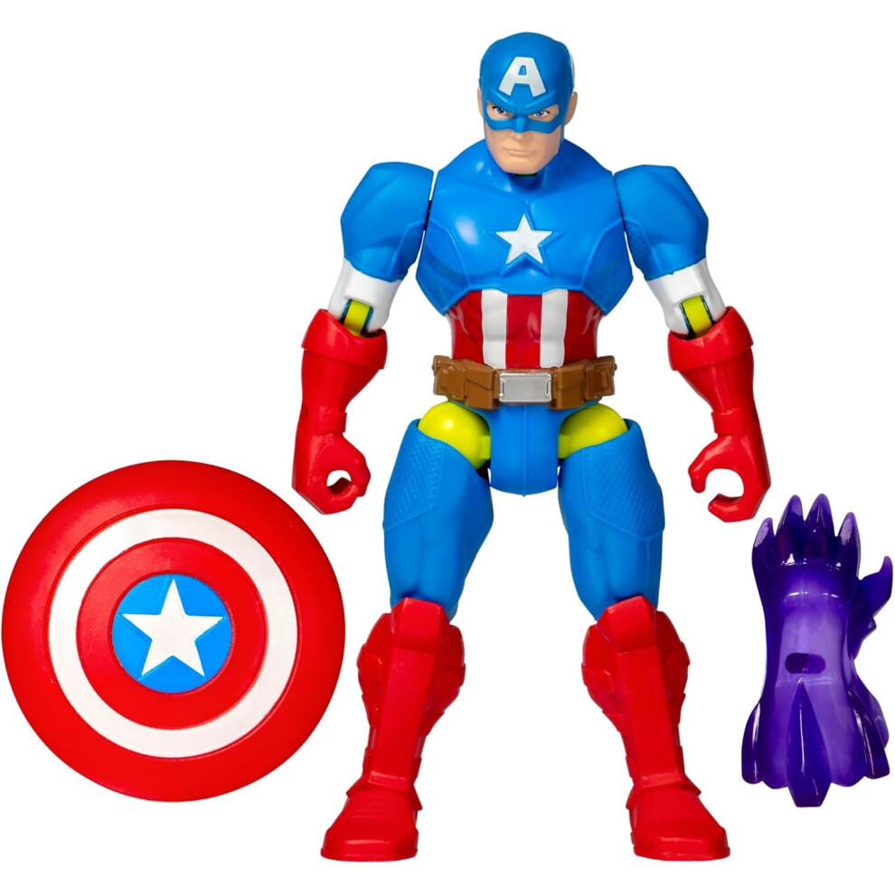 Hasbro Marvel Mixmashers - Captain America Figure Toy