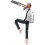 Total Anime Chainsaw Man - Figura da 6,5 pollici con Testa e Braccia Alternative e Bocca Intercambiabile 3