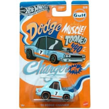 Hot Wheels Silver Series - Gulf 70 Dodge Charger Toy