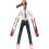 Total Anime Chainsaw Man - Figura da 6,5 pollici con Testa e Braccia Alternative e Bocca Intercambiabile 6