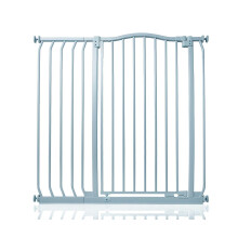 (Matt Gris, 98cm - 107cm) Safetots Barrera Extra Alta de Tope Curvo para Bebés