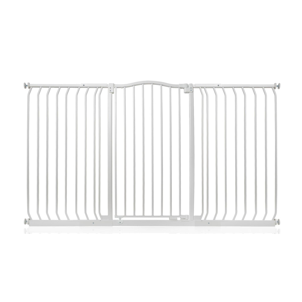 (Matt White, 161cm - 170cm) Safetots Extra Tall Curved Top Gate-image-OPC-PGVPS8P-NEW
