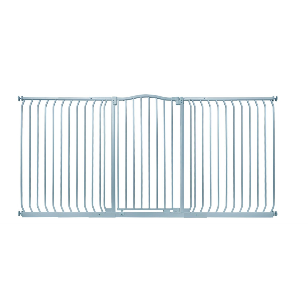 Safetots (Matt 197Cm - 206Cm) Extra Tall Curved Top Gate Grey