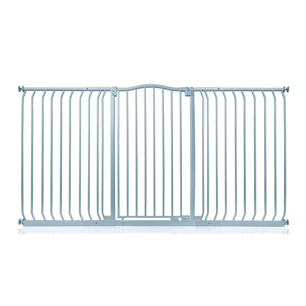Safetots (Matt 179Cm - 188Cm) Extra Tall Curved Top Gate Grey
