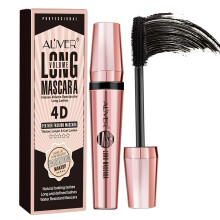 Aliver 4D Feather Mascara – Long-Lasting Volume, Waterproof Silk Fiber Formula, Smudge-Proof Make up