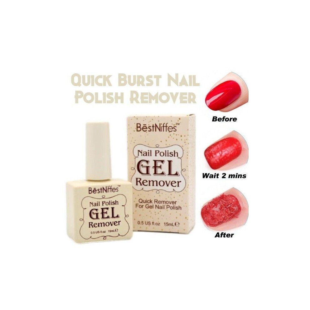 Bestniffes Soak-Off Nail Polish Remover Gel Â Quick Gel Vanish Remover For Easy Nail Clean-Off