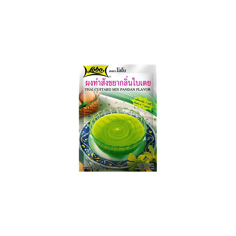 Lobo Thai Custard Pandan Flavour 120G