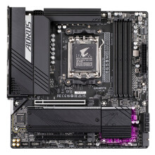 GIGABYTE B650M AORUS ELITE Motherboard - AMD Ryzen 9000 CPUs, 12+2+2 Phases VRM, up to 8000MHz DDR5, 1xPCIe 5.0 + 1xPCIe