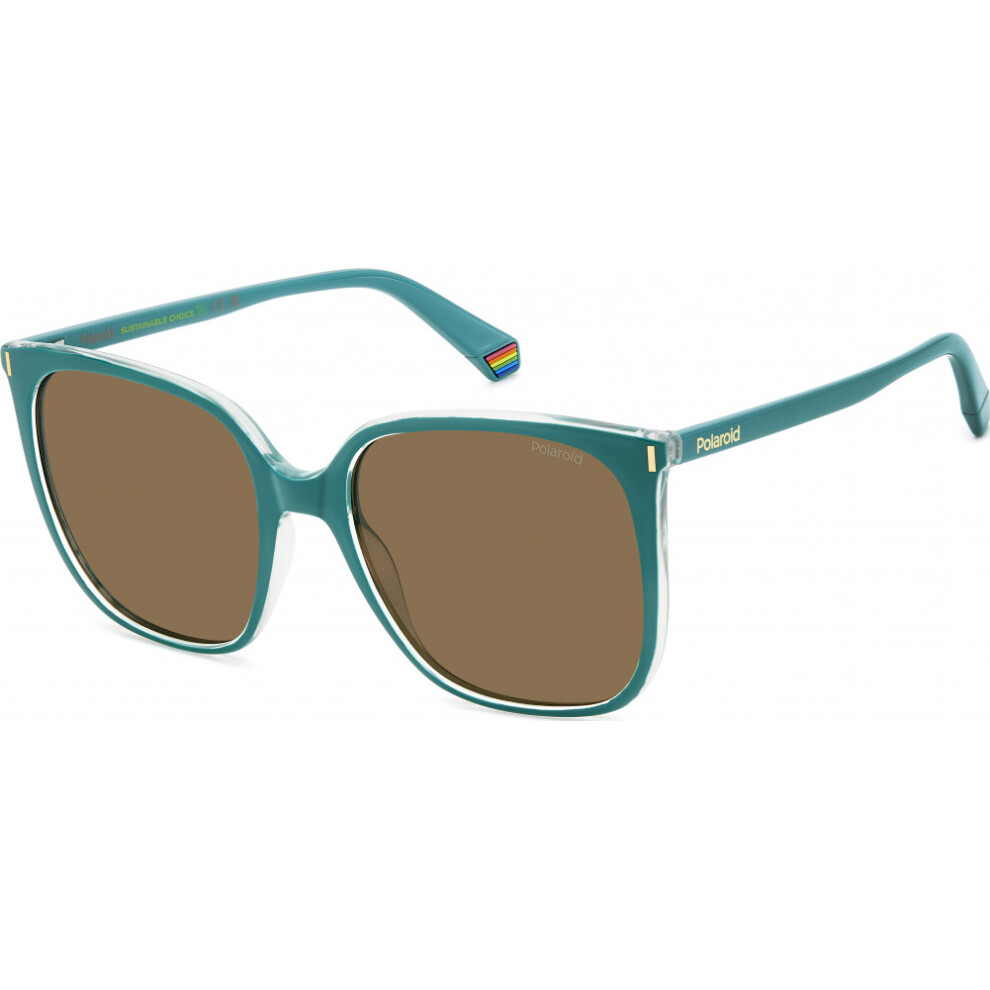 Polaroid Pld-6218-S-1Ed Pld 6218 S 56 1Ed Sunglasses Green