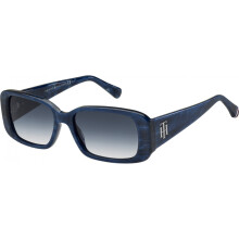 Lunettes de Soleil Tommy Hilfiger TH 1966/S 54/17/135 NUM MARBLE BLUE ACETATE WOMAN TOH SUN TH 1966/S NUM 54 17 135