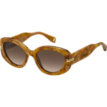 Óculos de Sol Marc Jacobs Runway MJ 1099/S 56/20/145 Mármore marrom Acetato MULHER MJ 1099/S