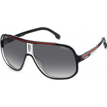 Sonnenbrille - CARRERA - CARRERA 1058/S - Schwarz Rot/Grau - Rechteckige Fassung - Schutz 3