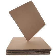 (As show, One size) 12Pcs Cardboard Sheets Double Sided DIY Paperboard Crafts Packing Cardboard Making Material