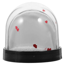 (As show, One size) Picture Display Snow Globe Sublimation Snow Globe Photo Snow Globe DIY Snow Globe