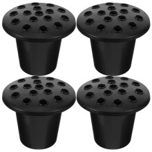 (As show, One size) 4Pcs Cemetery Flowers Pot for Grave Cemetery Grave Decoration Cemetery Flowerpot Grave Decor