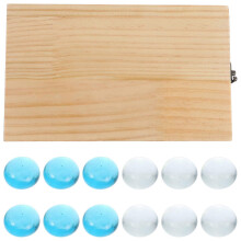 (As show, One size) 1 Set of Board Game Chess Mancala Chess Educational Chess Plaything for Kids