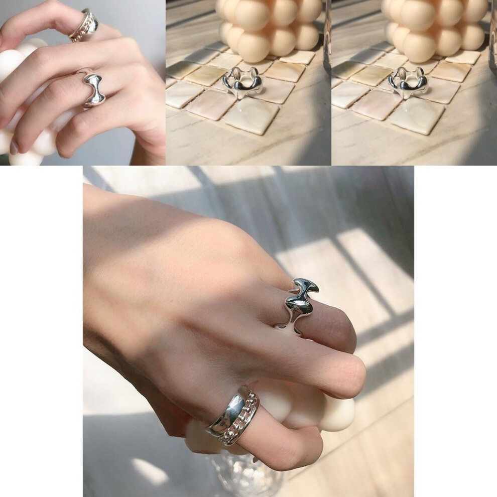 Contemporary And Classy Korean Wave Ring Beautifully Crafted For Fashionforward Women-image-OPC-PGVQNFD-NEW