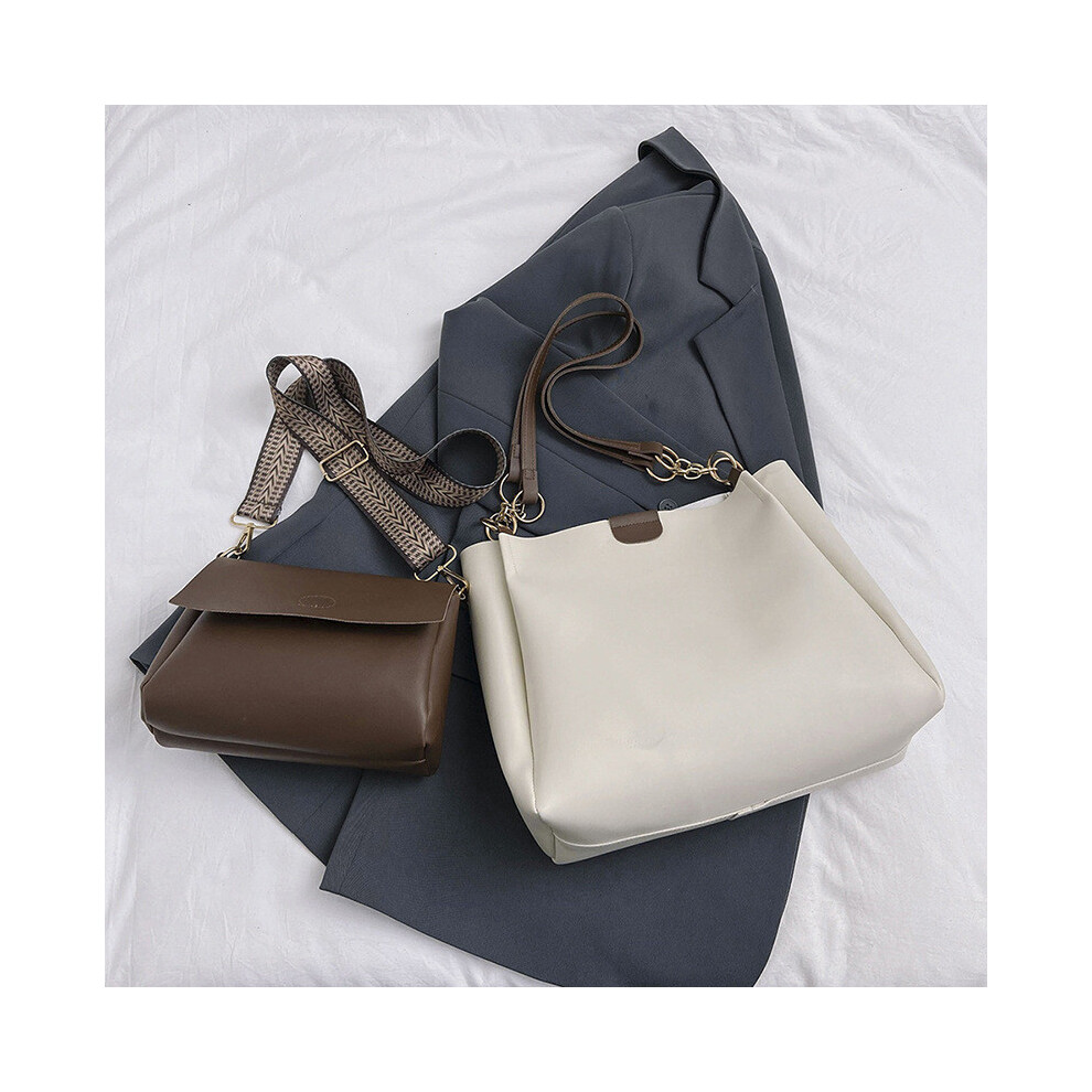 (OffWhite, Set) Trendsetting Fall Fashion Handbag For Women Chic And Simple Set Bag Shoulder-image-OPC-PGVQY9M-NEW