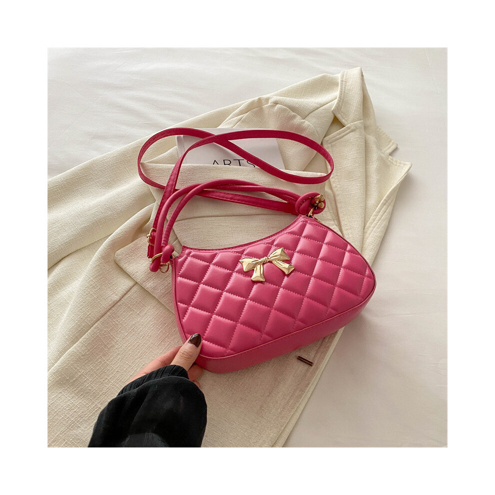 (Pink) Fashionable Womens Small Square Bag Summer Trend Crossbody Style Street-image-OPC-PGVR6NW-NEW