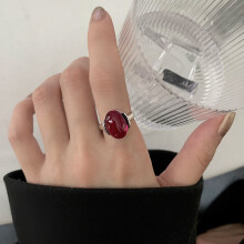 Vintage Elegant Style Adjustable Open Ring Crafted In 925 Pure For Silver Women
