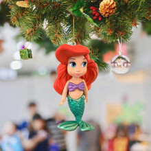 (Ariel) Pendant Princess Christmas Ornaments Acrylic Xmastree Party Decor Hanging