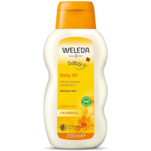 Weleda Baby Oil with Calendula, Cradle Cap, Dry Scalp, Fragrance Free, Dermatologically Tested, Gentle Protection, 100%
