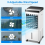 10Litre Portable Air Cooler Fan Ice Cold Cooling Conditioner Unit Remote Control 9