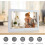 10 inches Smart HD Digital Photo Frames Electronic Clock Picture Video Gift 5