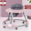 Adjustable Multi-Function Baby Walker Toy Car Hand Push Learning to Walk Device Anti-Tip Various Gear Settings Support 3