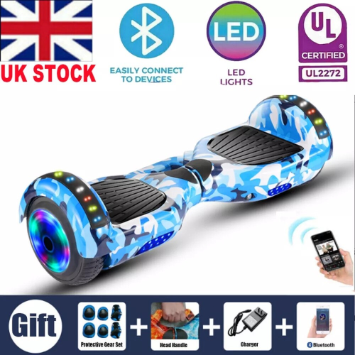 Hoverboard Segway Bluetooth UK Electric Self Balance Scooters Kids Hover Board .