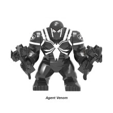(Agent Venom) Venom bouwstenen stenen grote minifiguren in zakken educatief speelgoed