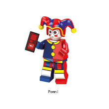 (Pomni) De verbazingwekkende digitale circus mini vierkante pop mode kinderspeelgoeddecoratie