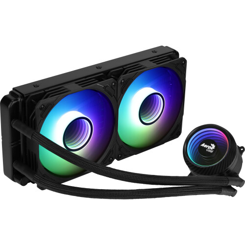 AEROCOOL PGS MIRAGE L240 ARGB BK vandkøling