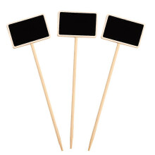 (As show, One size) 10PCS Mini Chalkboard Blackboard Message Board Home Decoration DIY Accessories