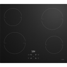 Placa de indução - BEKO - HII64401QT - 4 zonas - Preto - 60 cm - Segurança integrada