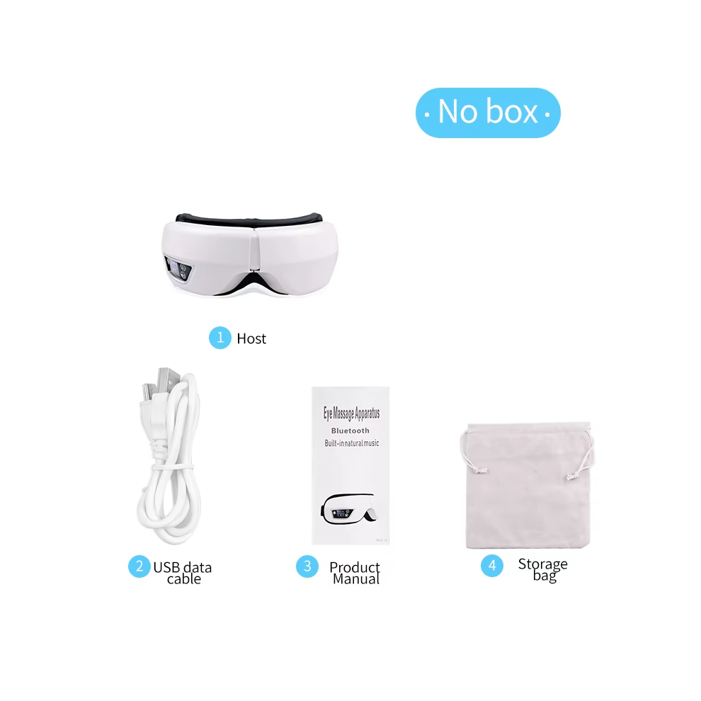 6D Smart Eye Massager Vibration Airbag Compress Eye Care