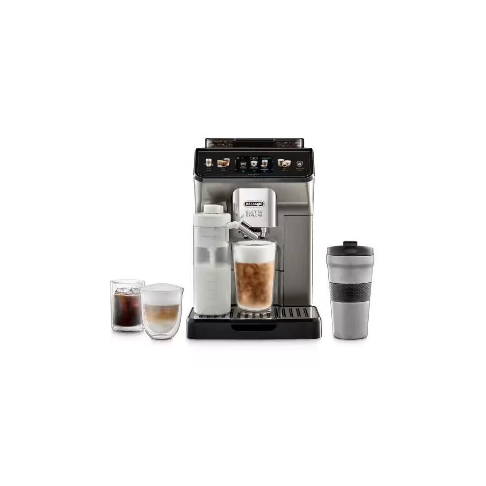 De'longhi Ecam 450.86.T Eletta Explore - Coffee Machine Brown