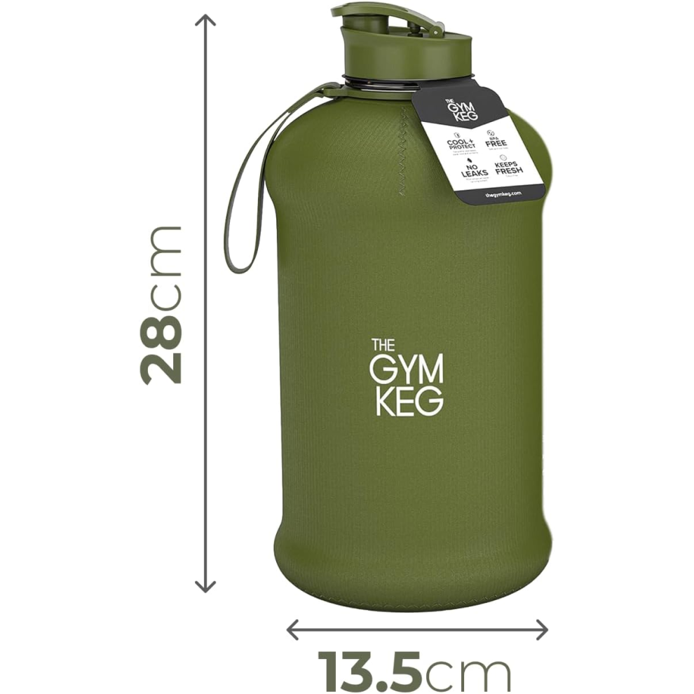 The Gym Keg Official Sports 2L Water Bottle (2.2 L) Insulated-image-OPC-PGVSRKT-NEW