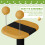 (Green) Bees Vibrant Colors Cat Tree Playful Design Cat Tower 8